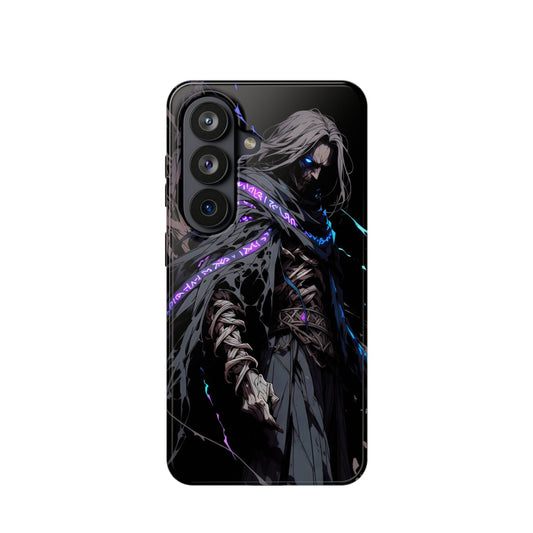Dark Fantasy Cloaked Warrior Galaxy S26 Phone Case