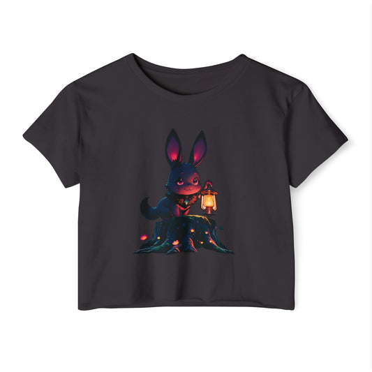 Kawaii Characters Crop Top