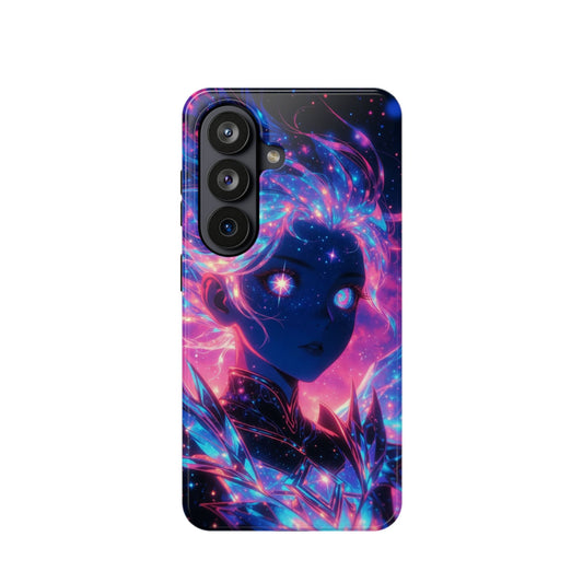 Galaxy S26 Anime Cosmic Warrior Phone Case