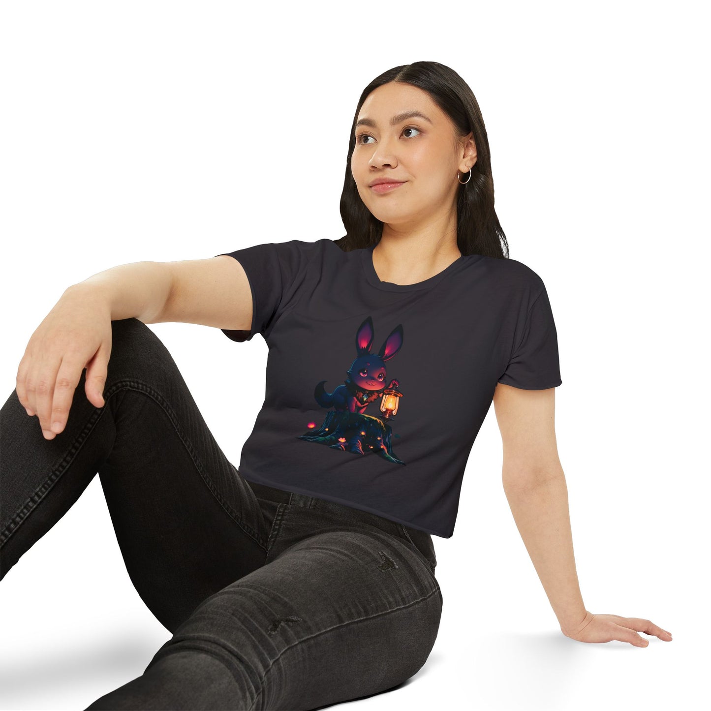 Kawaii Characters Crop Top