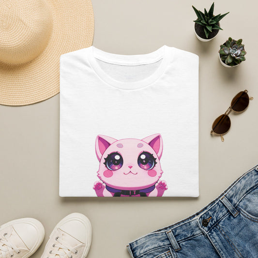 Cute Multi-Kawaii T-Shirt, Adorable Big-Eyed Graphic Tee