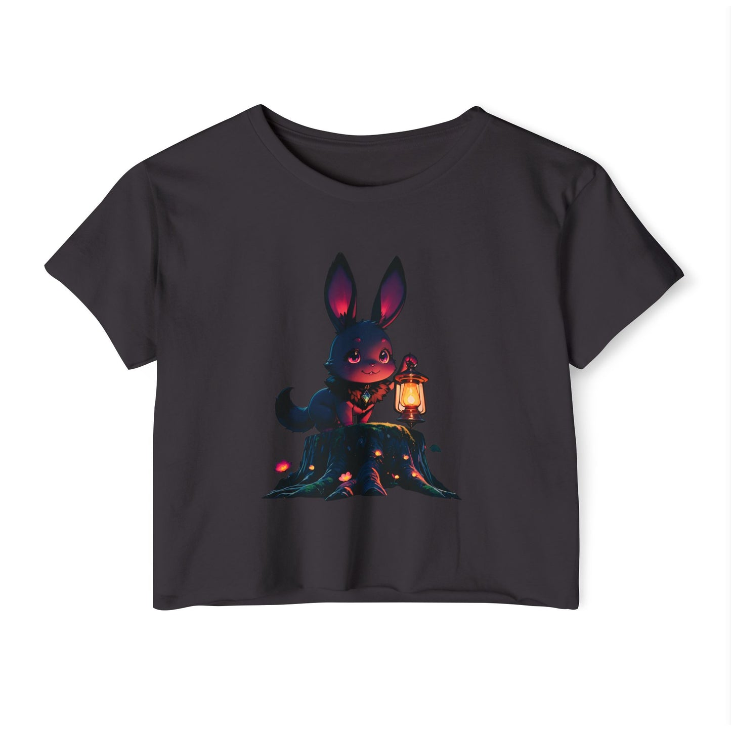 Kawaii Characters Crop Top