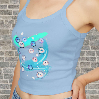 Kawaii Bubble Puffball (didn't know what to name them) Tank Top Printify