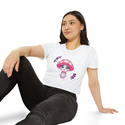 Kawaii Characters Crop Top