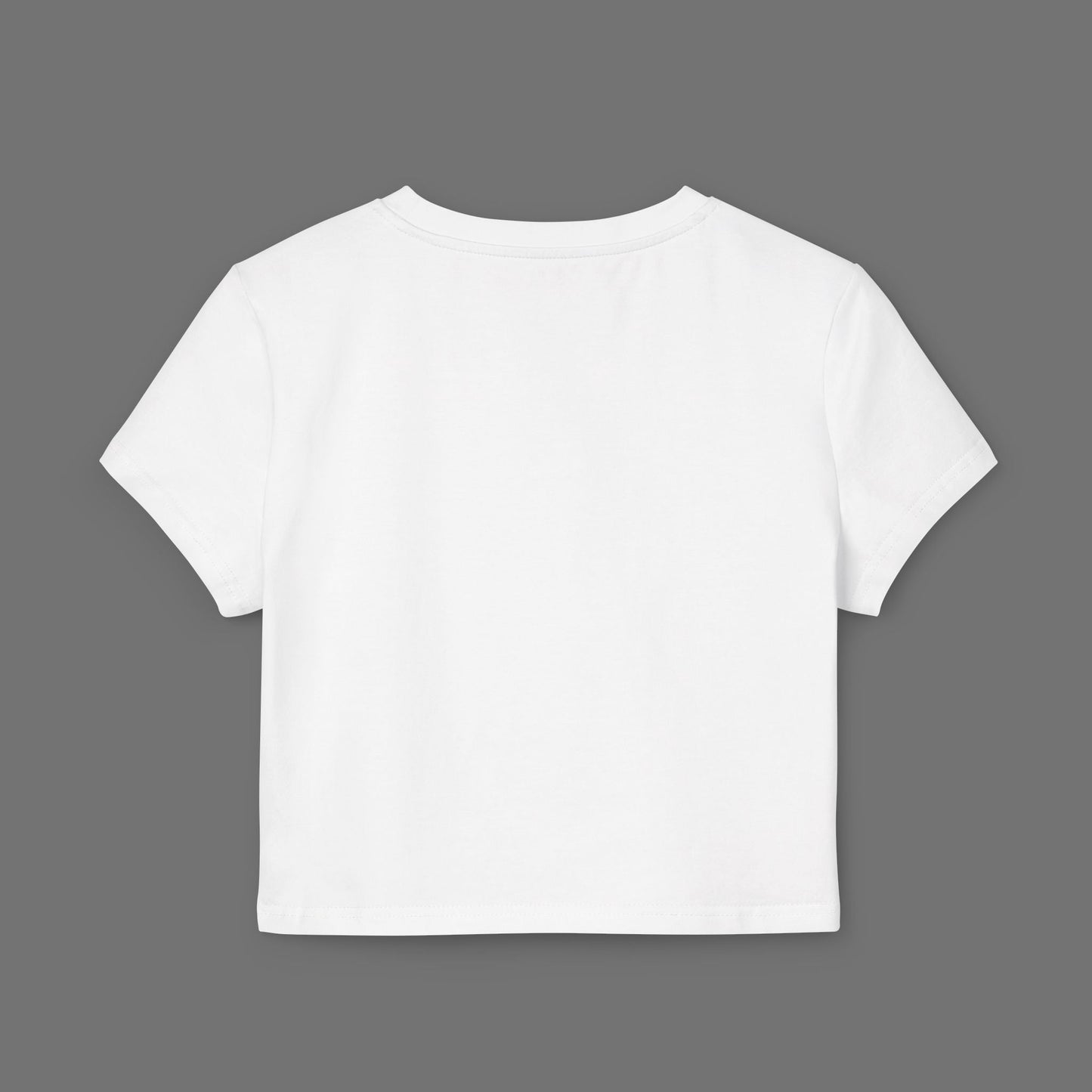 Neon Aerialist Dancer Crop Tee | Pink Purple Vaporwave Printify