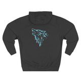 Snow Wolf Fleece Hoodie