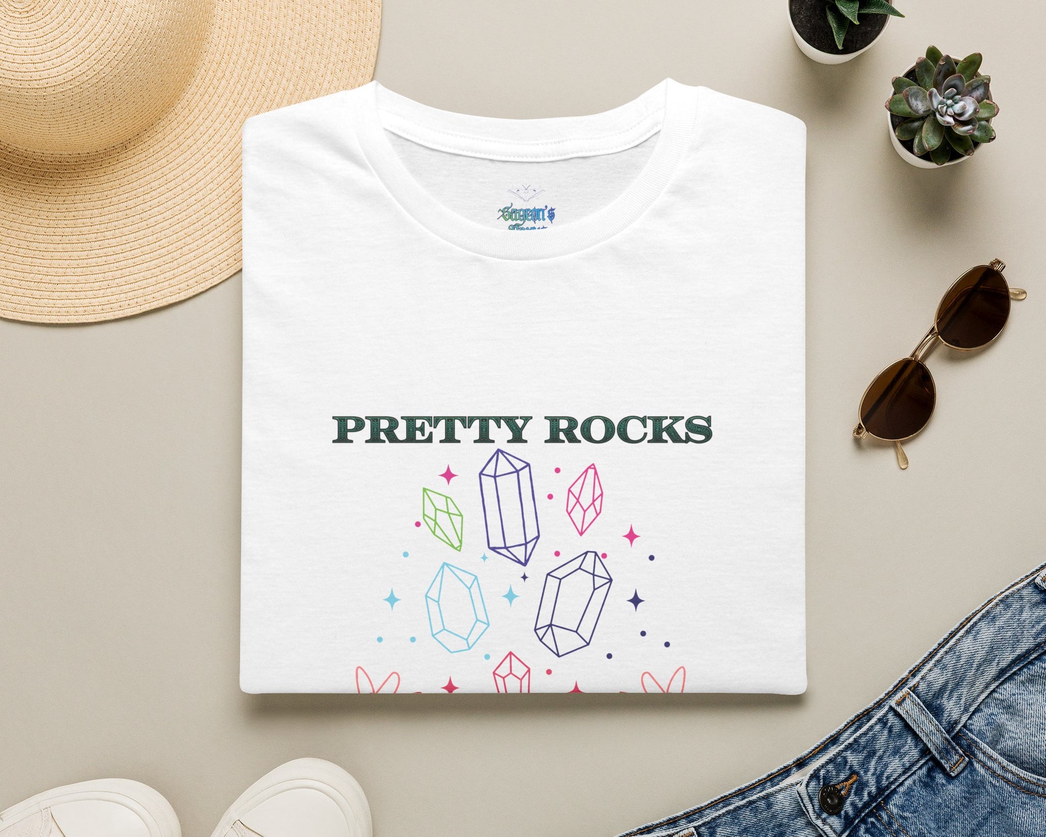 "Pretty Rocks" Gemstone T-Shirt