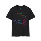 Whimsical Tee “I overthink, I overcaffeinate”