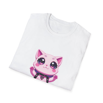 Cute Multi-Kawaii T-Shirt, Adorable Big-Eyed Graphic Tee