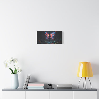 Neon Fairy Fantasy Canvas Printify