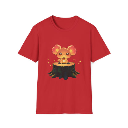 Cute Multi-Kawaii T-Shirt, Adorable Big-Eyed Graphic Tee