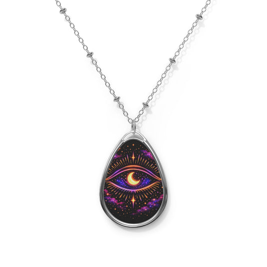 Infinite Crescent Moon Necklace