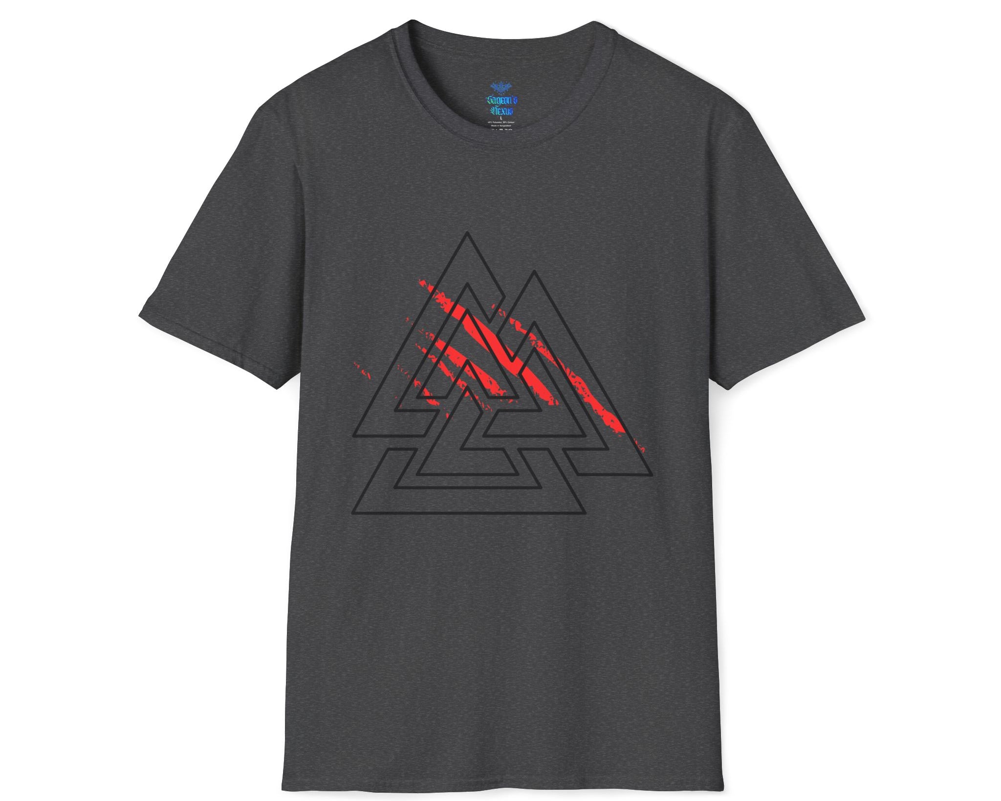 The Valknut, "knot of the slain" Norse Symbol Tee
