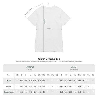 Rainbow Line Art Wolf T-Shirt