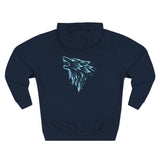 Snow Wolf Fleece Hoodie
