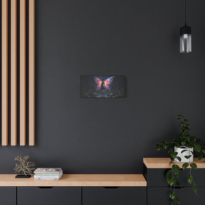 Neon Fairy Fantasy Canvas Printify