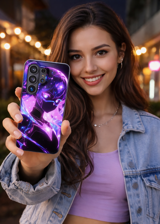 Cosmic Magical Girl Galaxy S26 Phone Case