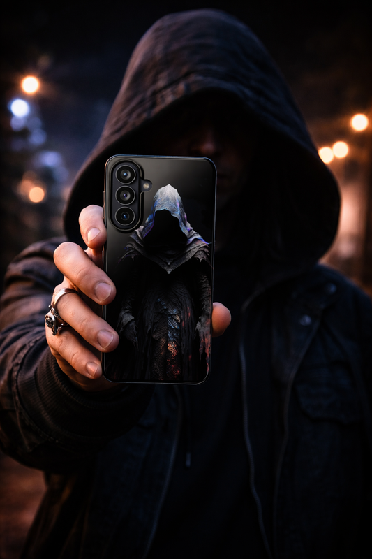 Dark Hooded Reaper Galaxy S26 Phone Case
