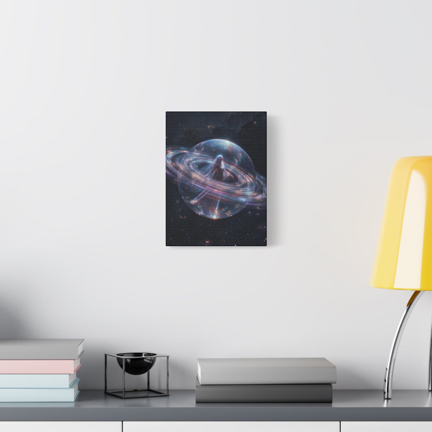 Celestial Spirit in Orb Matte Canvas Wall Art Printify