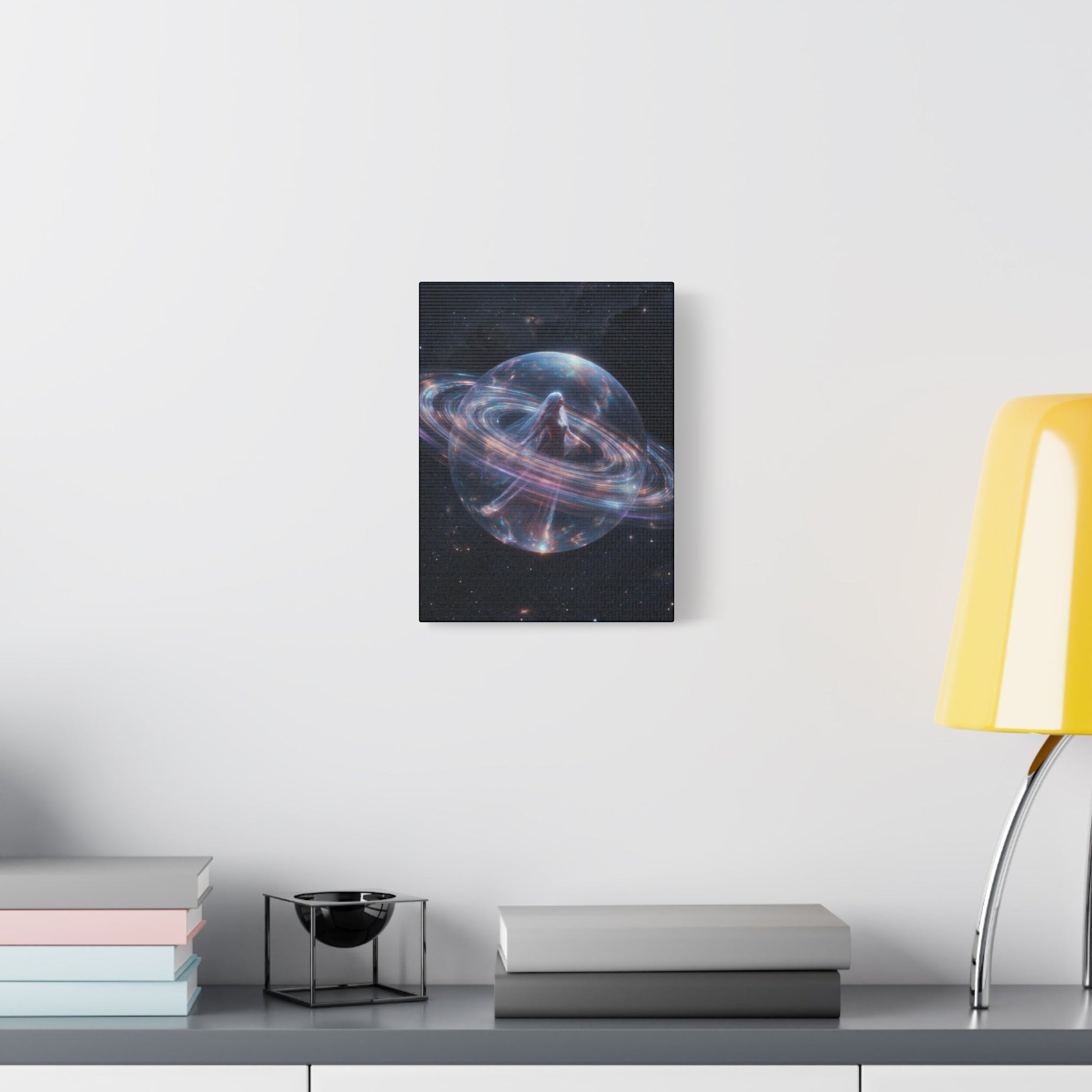 Celestial Spirit in Orb Matte Canvas Wall Art Printify