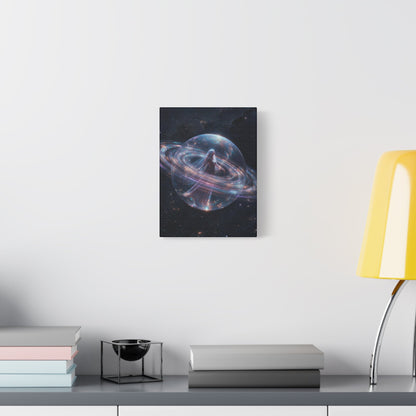 Celestial Spirit in Orb Matte Canvas Wall Art Printify