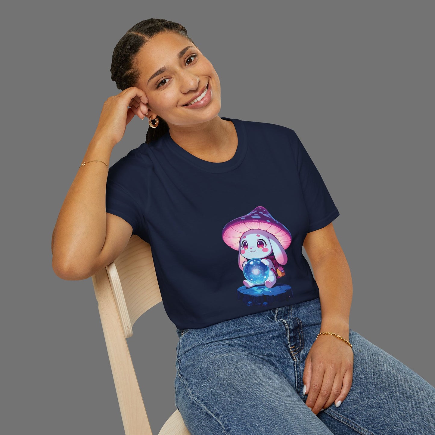 Cute Multi-Kawaii T-Shirt, Adorable Big-Eyed Graphic Tee