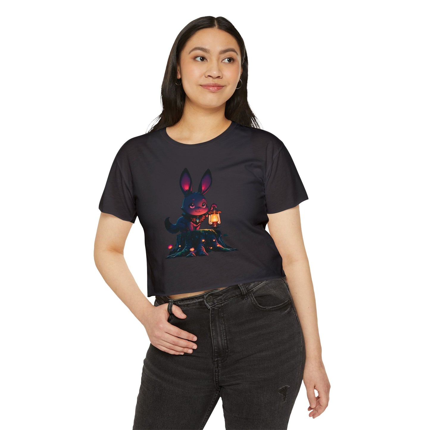 Kawaii Characters Crop Top