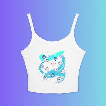 Kawaii Bubble Puffball (didn't know what to name them) Tank Top Printify