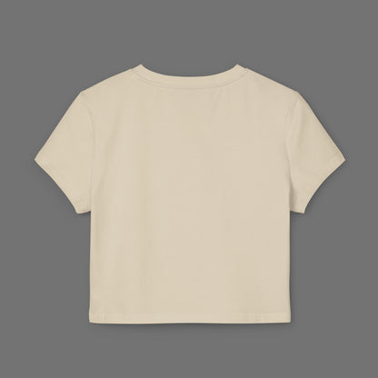 Neon Aerialist Dancer Crop Tee | Pink Purple Vaporwave Printify