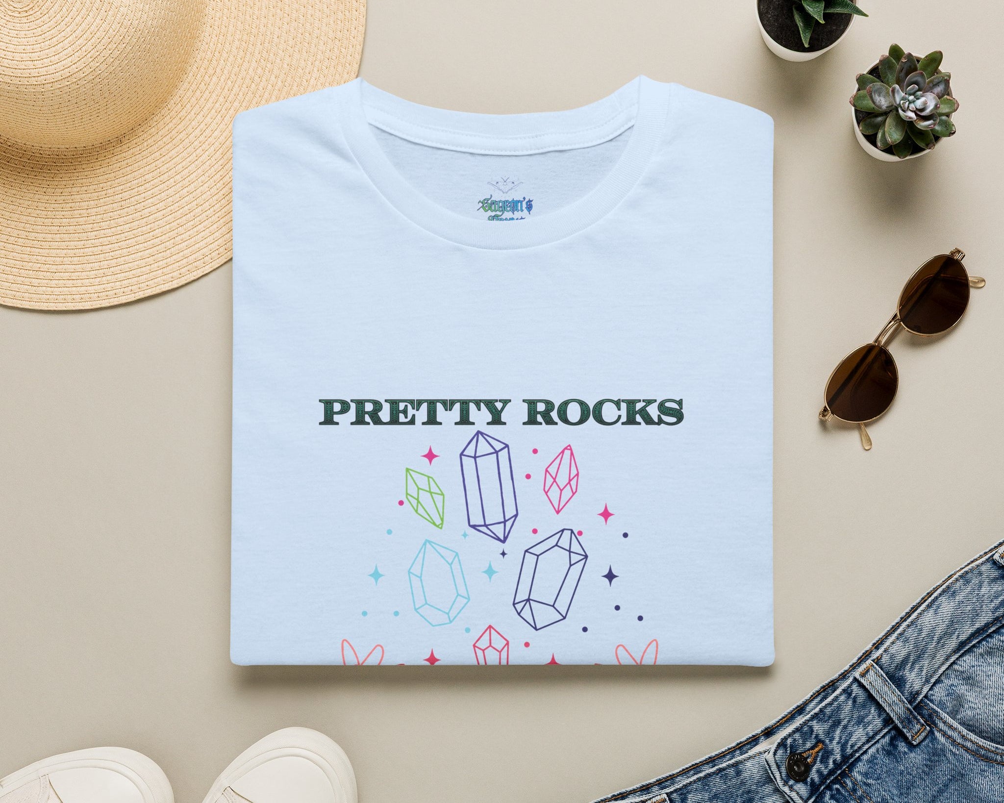 "Pretty Rocks" Gemstone T-Shirt