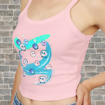 Kawaii Bubble Puffball (didn't know what to name them) Tank Top Printify