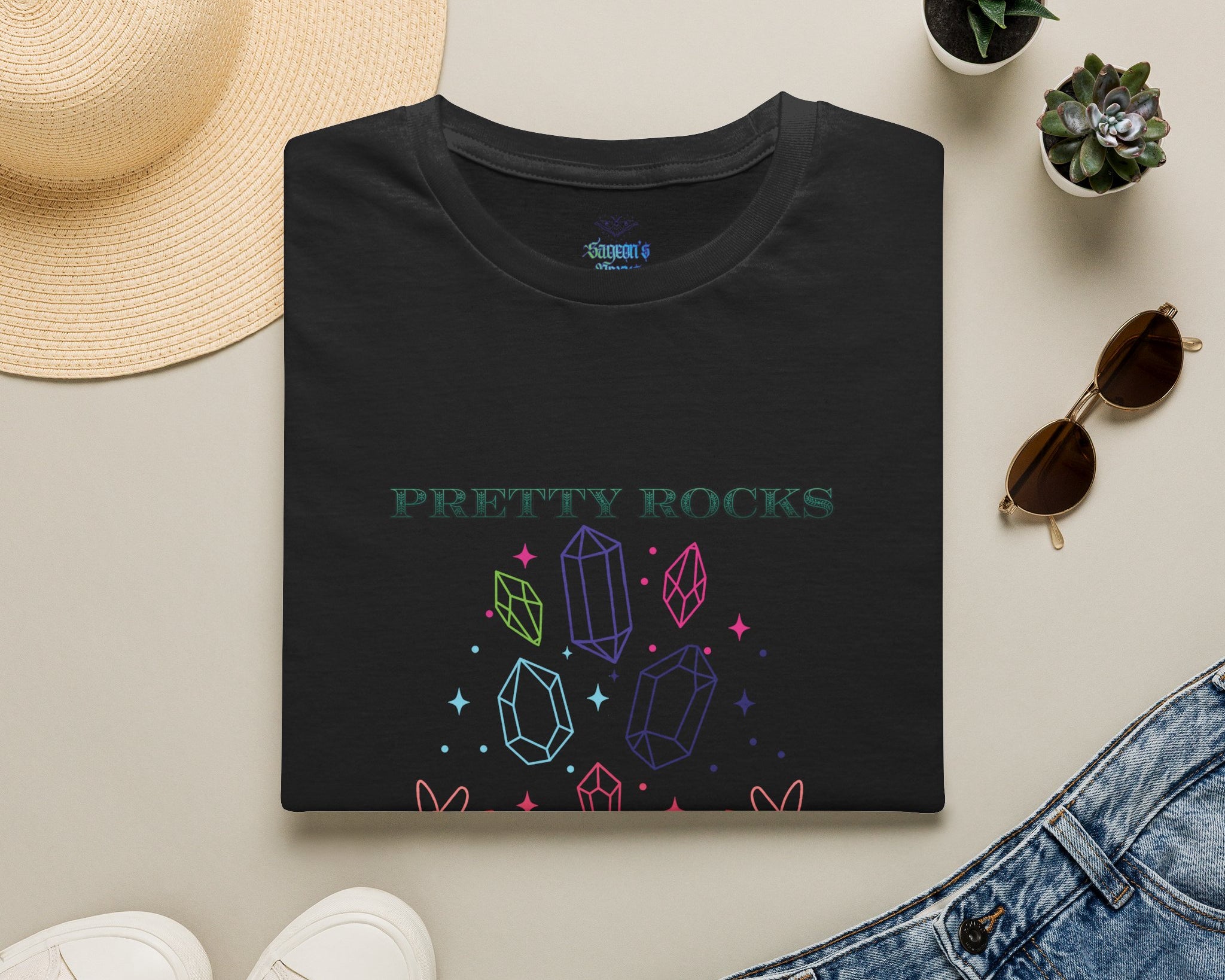 "Pretty Rocks" Gemstone T-Shirt
