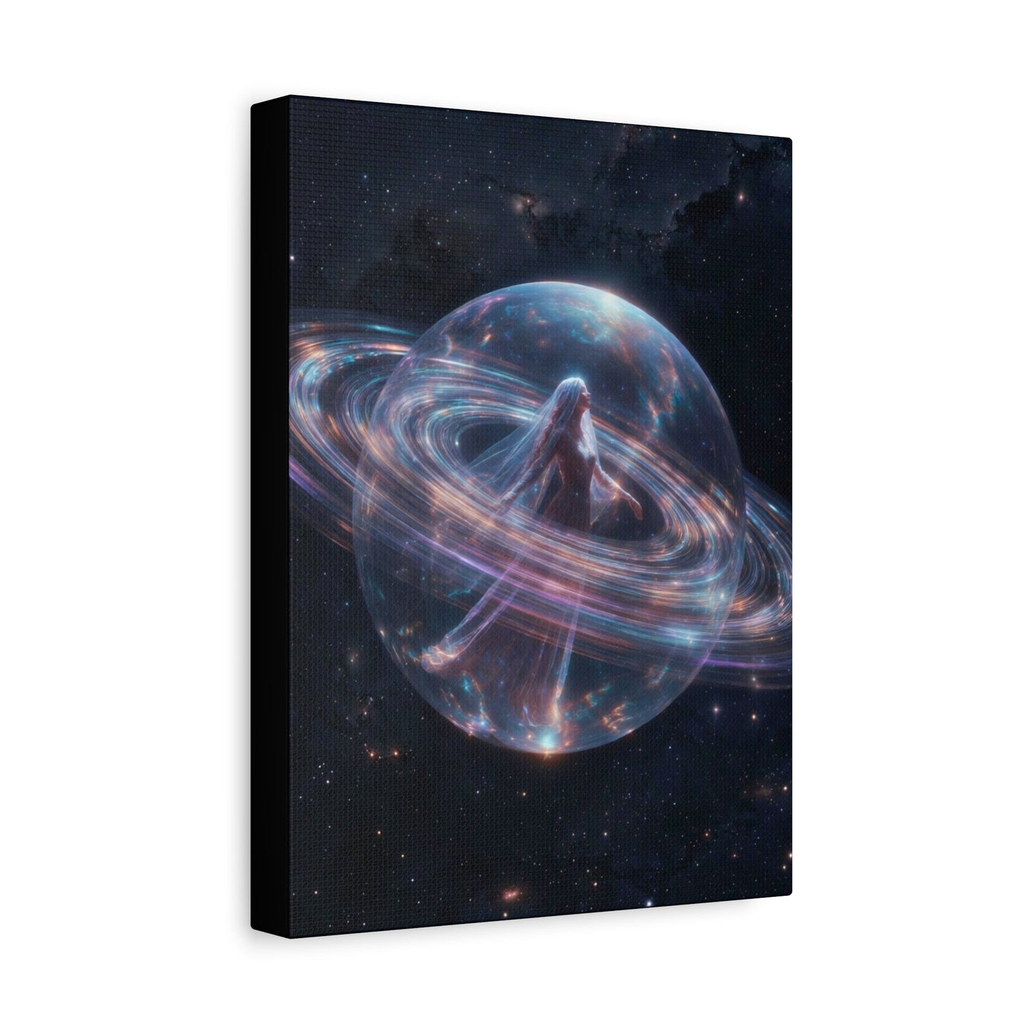 Celestial Spirit in Orb Matte Canvas Wall Art Printify