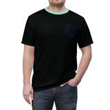 Dark Neon Skull Gothic Graphic T-Shirt