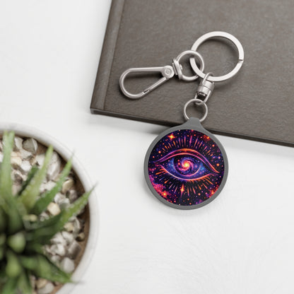 Infinite Galaxy Eye Keyring