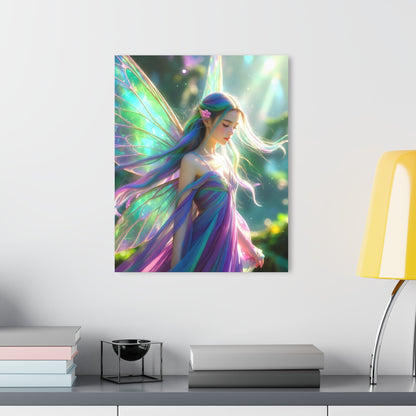 Ethereal Fairy Portrait Acrylic Print | French Cleat Hanging Printify