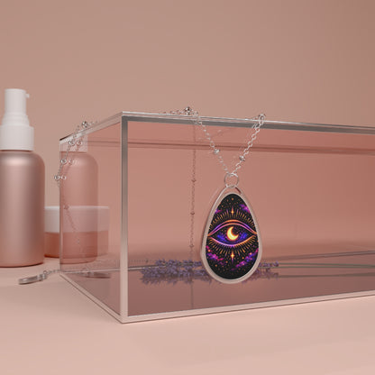 Infinite Crescent Moon Necklace