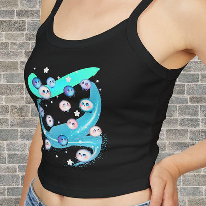 Kawaii Bubble Puffball (didn't know what to name them) Tank Top Printify