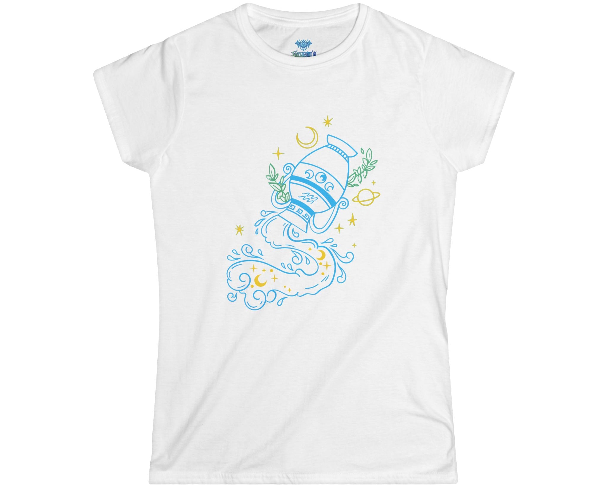Aquarius Zodiac Short Sleeve Tee