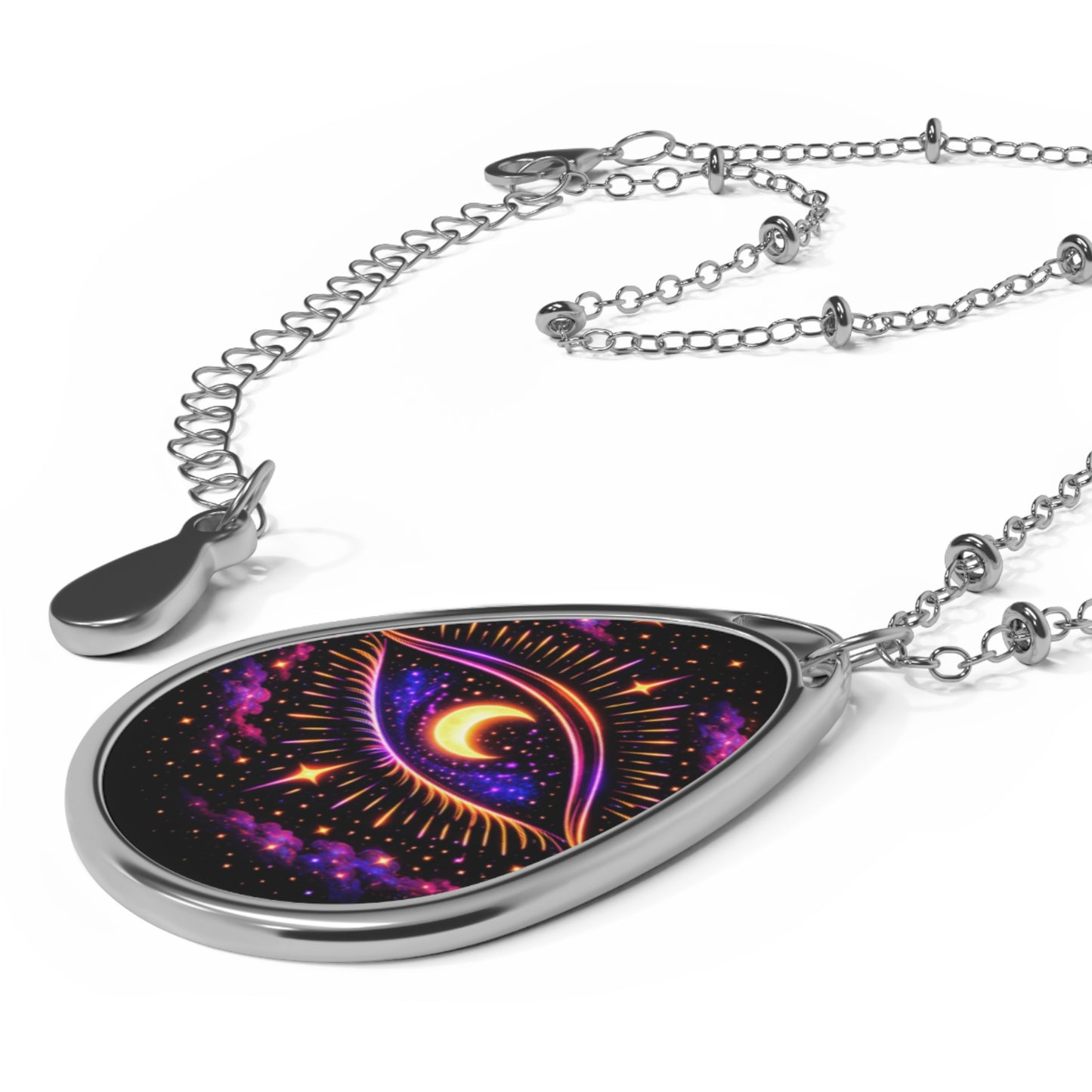 Infinite Crescent Moon Necklace