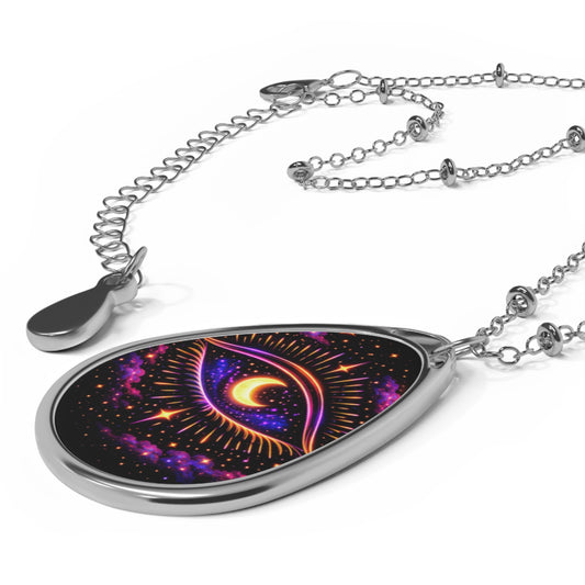 Infinite Crescent Moon Necklace