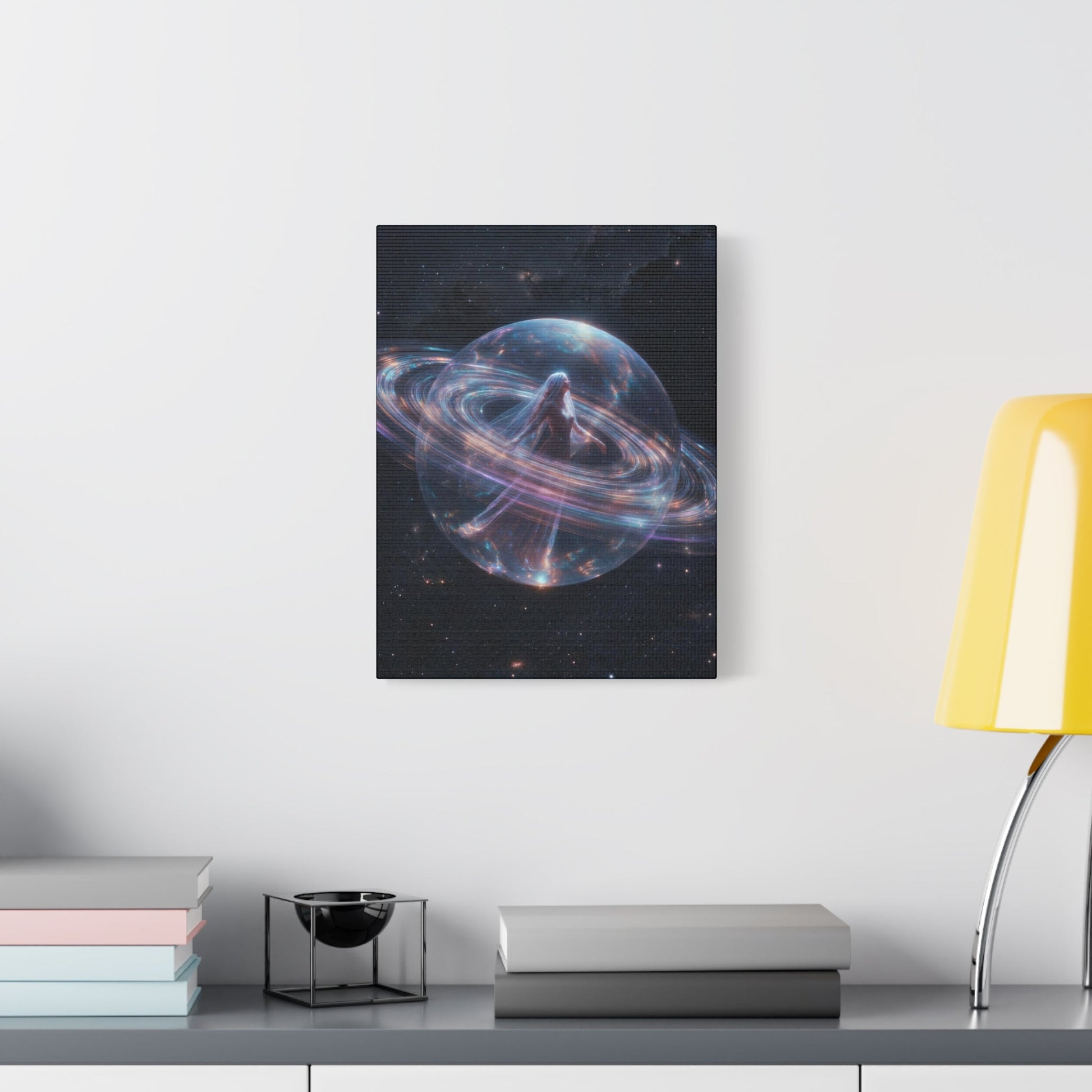 Celestial Spirit in Orb Matte Canvas Wall Art Printify